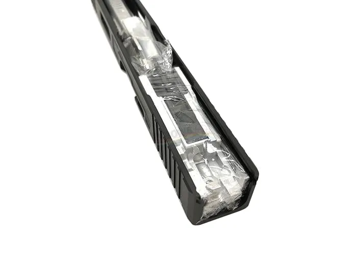 GunsModify SA Style G34 RMR Slide with Stainless Silver Threaded Outer Barrel Full Set For TM G17