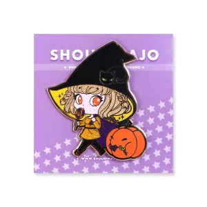 Halloween Trick-or-Treat Chibi Enamel Pin