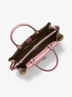Hamilton Legacy Large Leather Belted Satchel