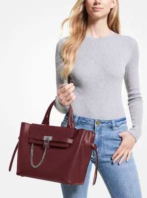 Hamilton Legacy Large Leather Belted Satchel