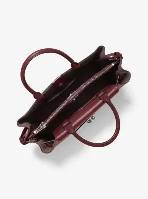 Hamilton Legacy Large Leather Belted Satchel