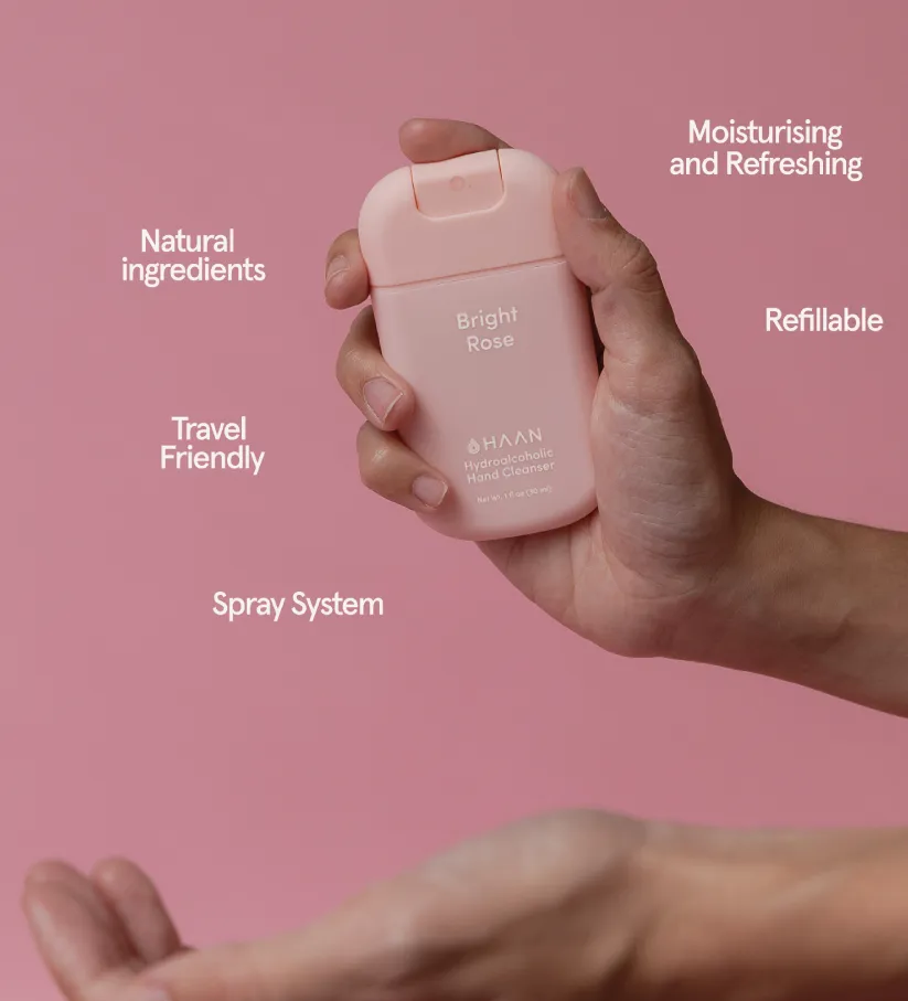 Hand Sanitizer Bright Rose