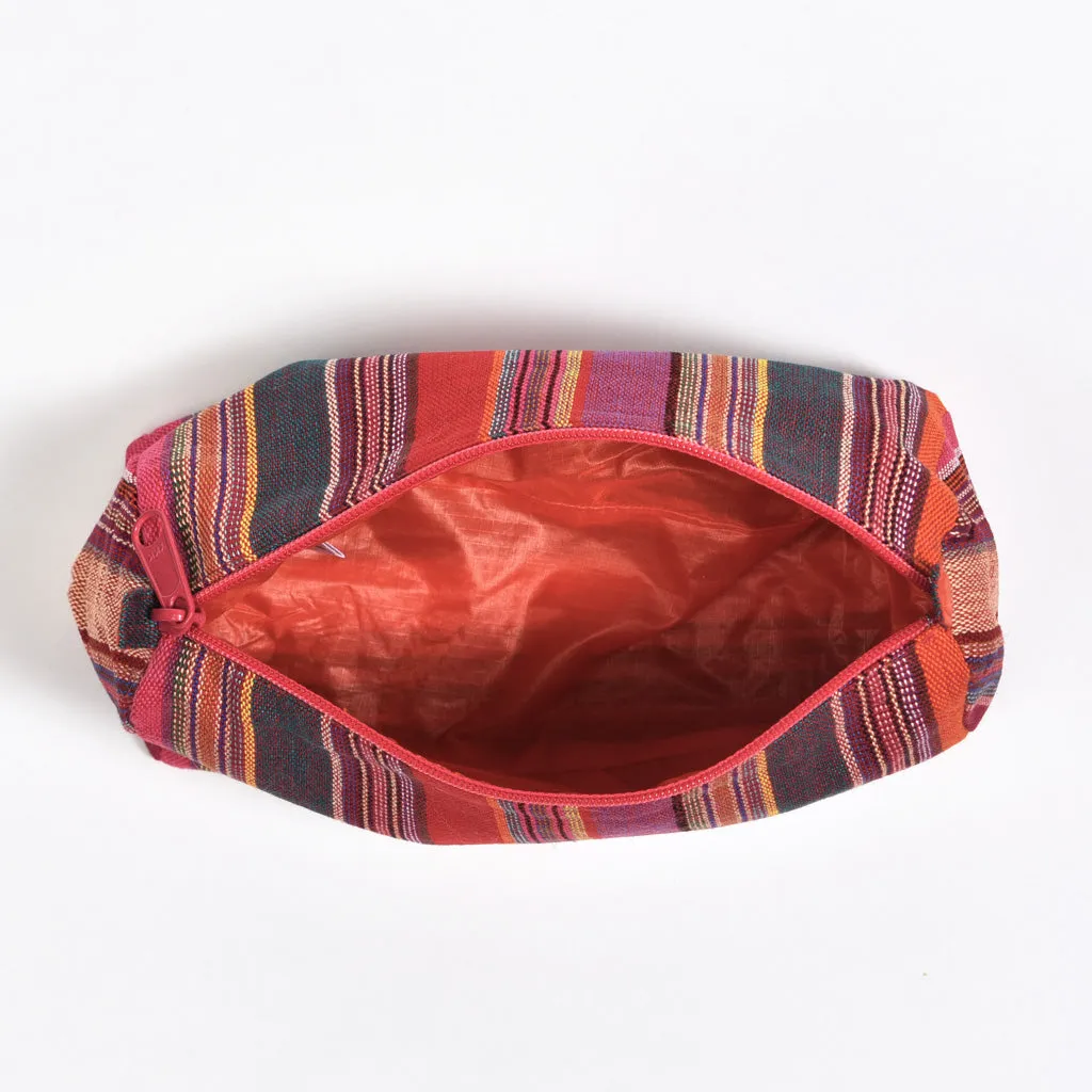 Hand Woven Cosmetic Bag | Berry Jubilee