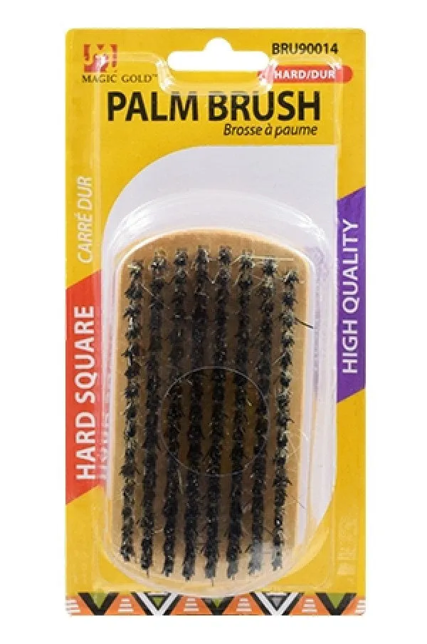 Hard Square Palm Brush - Hard