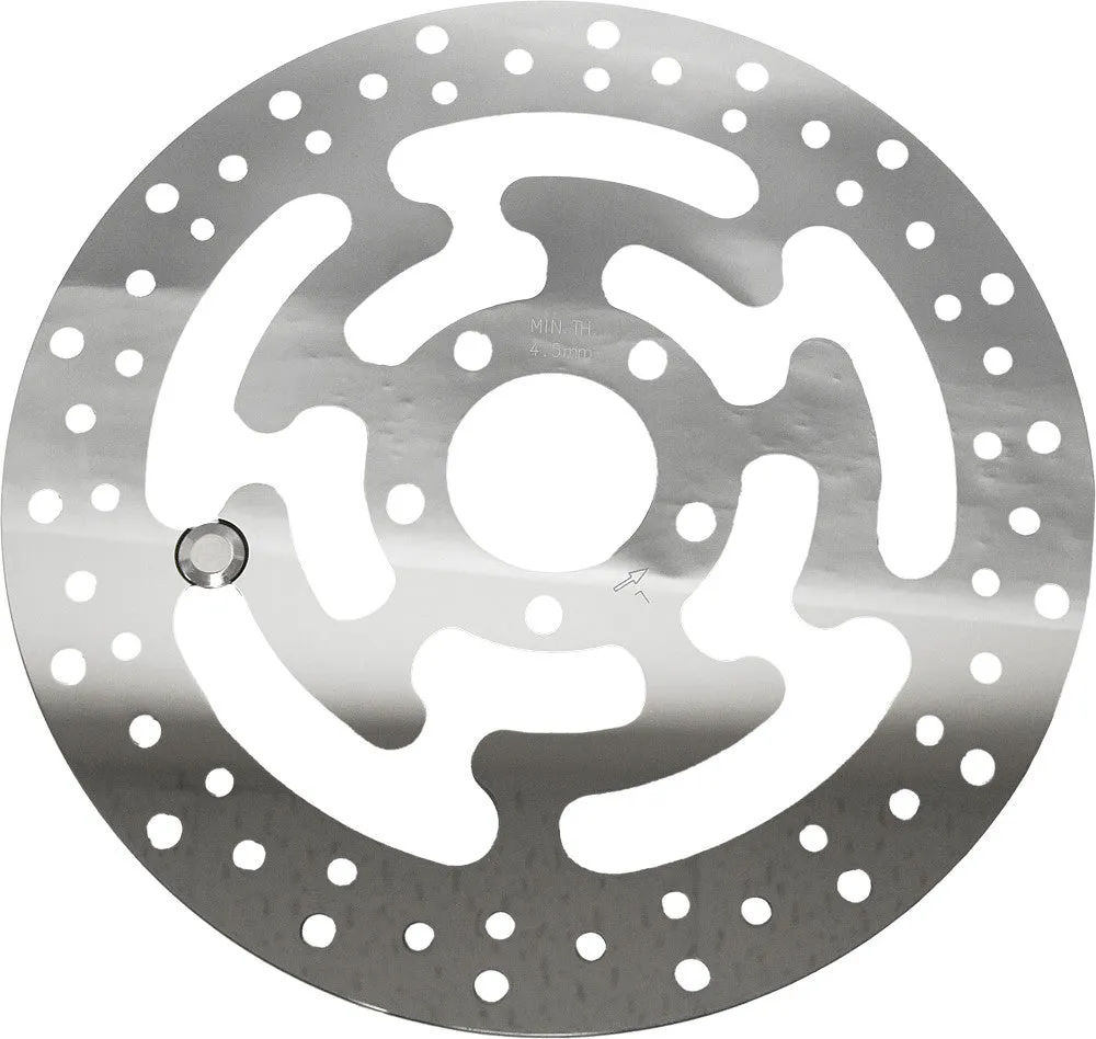 HardDrive 11-057 Touring Front Brake Rotor - 11.8in. - Polished