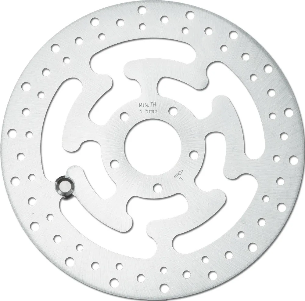 HardDrive 11-059 Touring Front Brake Rotor - 11.8in. - Stainless
