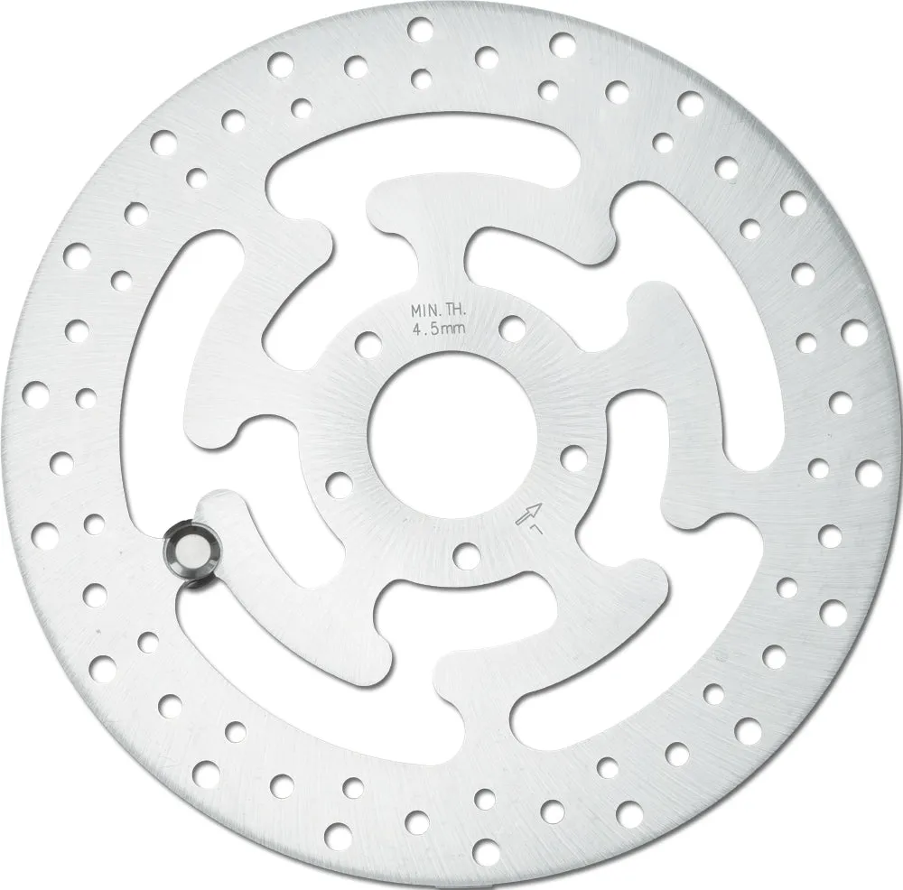 HardDrive 11-059 Touring Front Brake Rotor - 11.8in. - Stainless