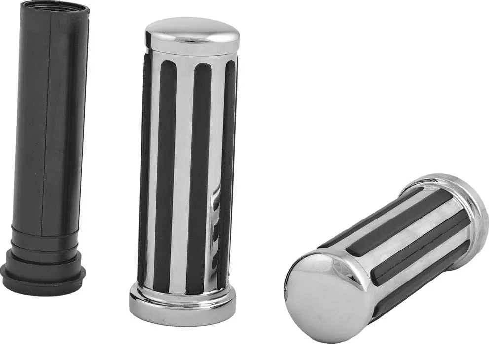 HardDrive Grips Rail Fits Throttle by Wire w/Smooth End Caps