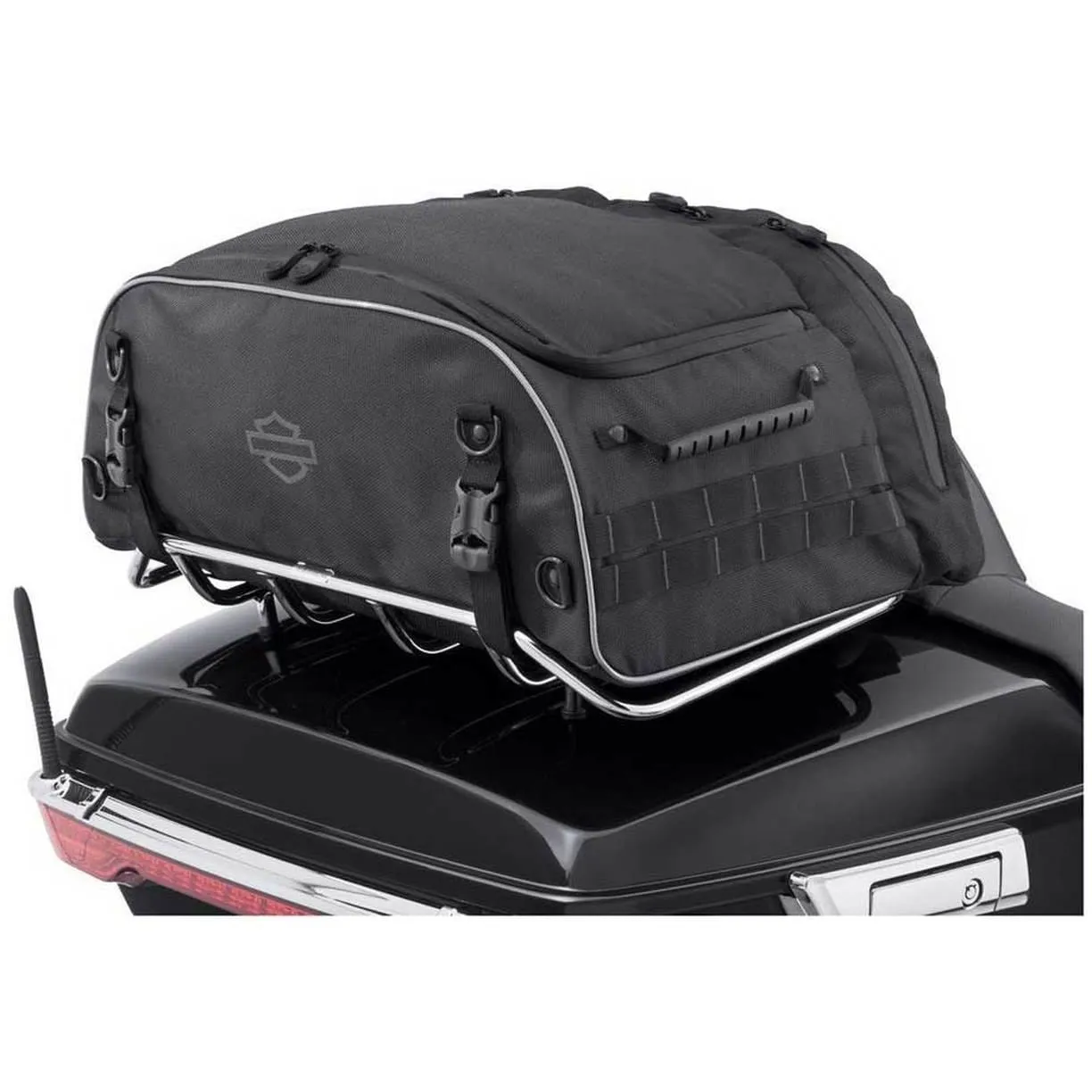 Harley-Davidson® Onyx Premium Luggage Collapsible Tour-Pak Rack Bag