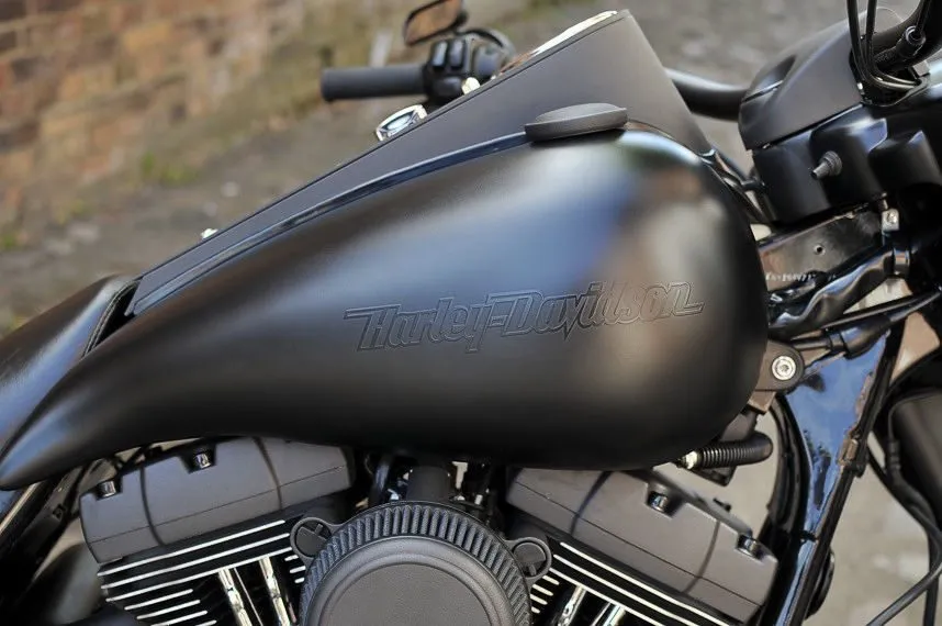 Harley Davidson Road King Extra Stretched Gas Tank Shroud Cover Bagger SKU: KIR087