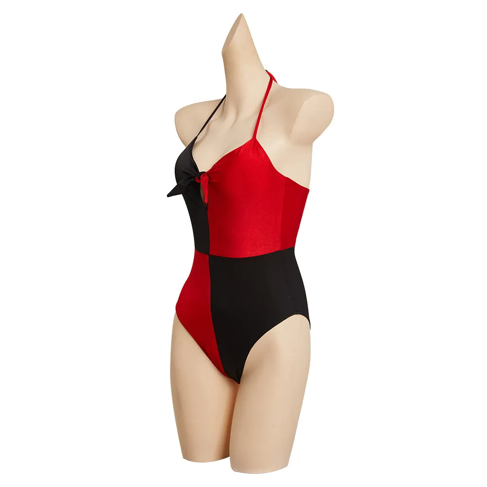 Harley Quinn S3 Swimsuit Cosplay Costume Jumpsuit Swimwear Outfits Halloween Carnival Suit