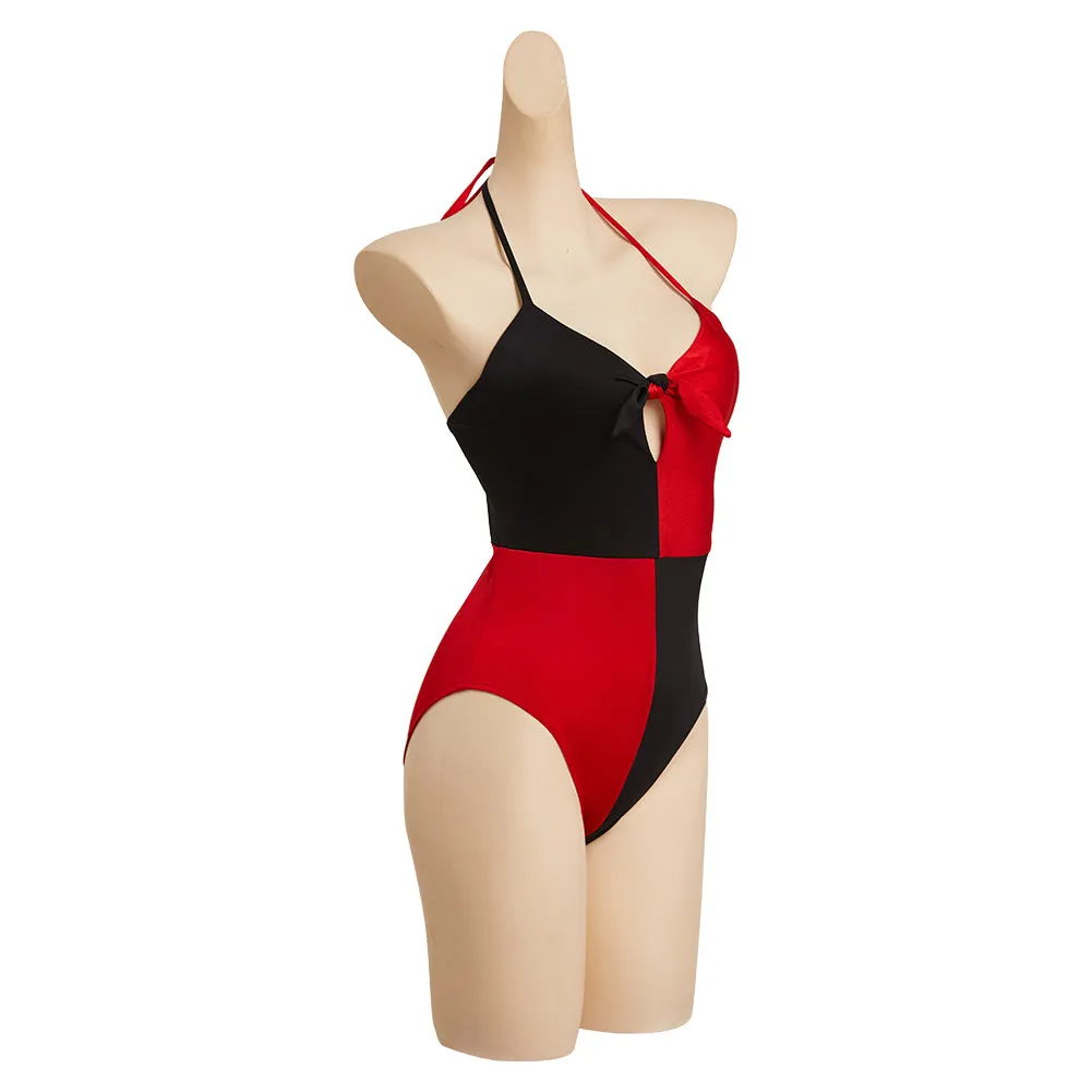 Harley Quinn S3 Swimsuit Cosplay Costume Jumpsuit Swimwear Outfits Halloween Carnival Suit