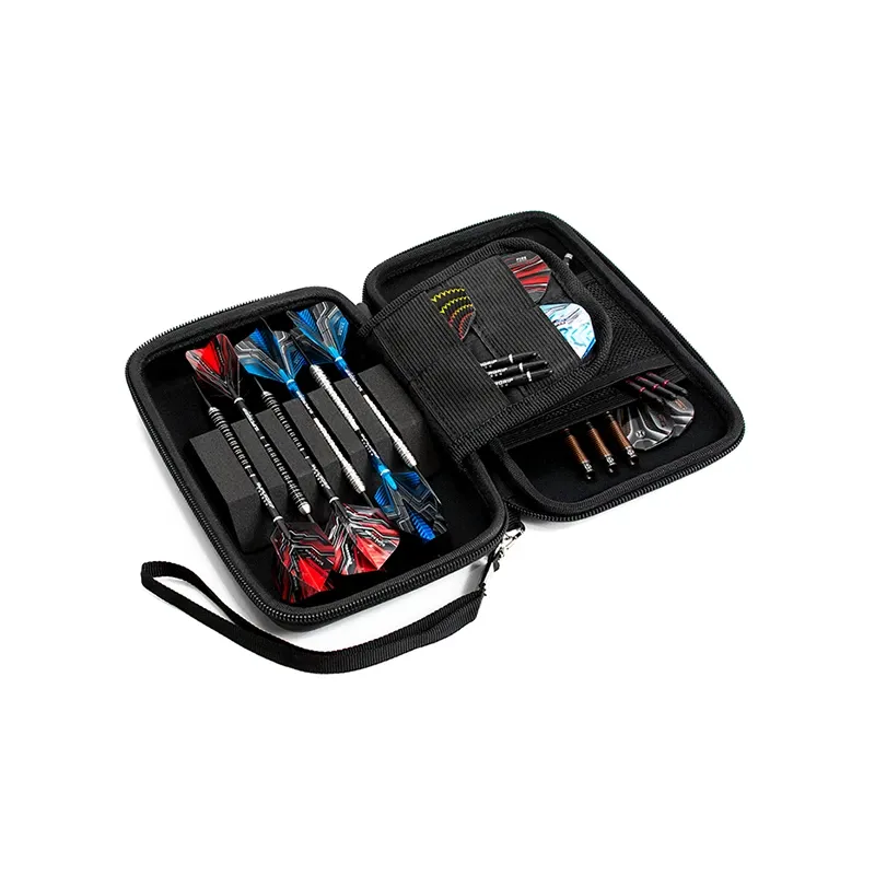 Harrows Blaze Fire Pro 6 Dart Case - Black/Aqua