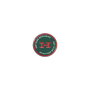 Hat Club Exclusive H Logo Pin - Green, Red