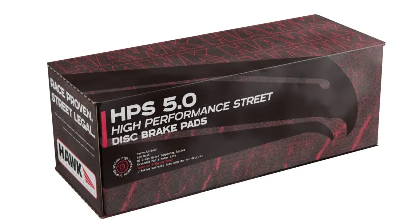 Hawk HPS 5.0 Front Brake Pads for 97-01 Integra Type-R /  97-01 Honda CRV/Prelude | HB143B.680