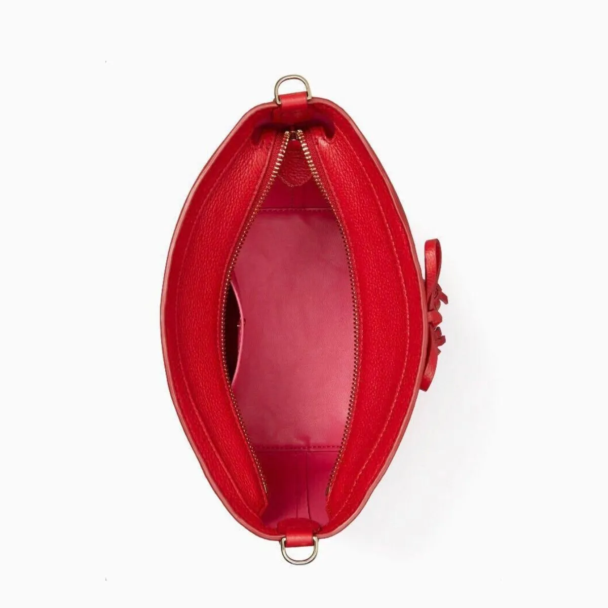 Hayes Street Vanessa Royal Red Bucket Bag