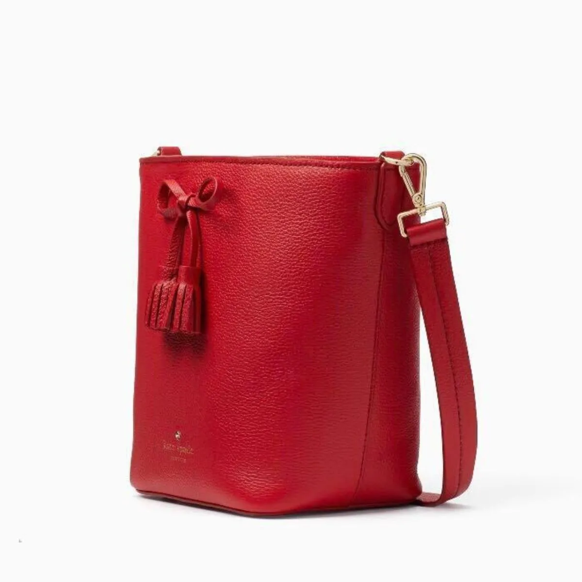 Hayes Street Vanessa Royal Red Bucket Bag