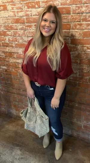 Hearts Run Wild Snake Bag