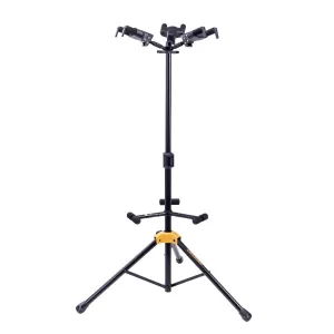 Hercules 05/GS432BPLUS Auto Grab Triple Guitar Stand w/rest (MC6)