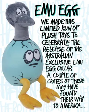HEROIN "EMU EGG" PLUSH TOY