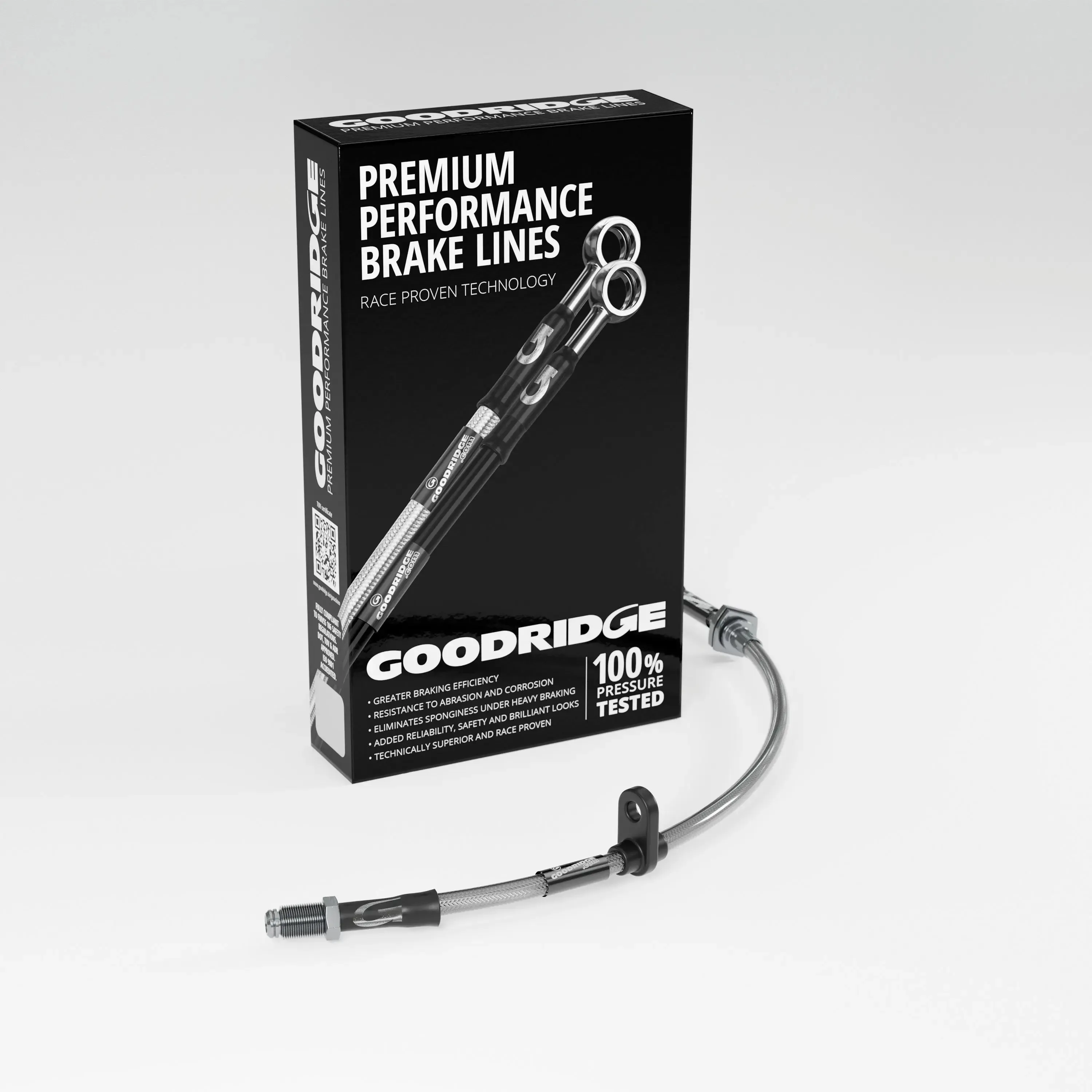 HIGH PERFORMANCE BRAIDED STAINLESS STEEL CLUTCH HOSE KIT FOR JAGUAR MK2