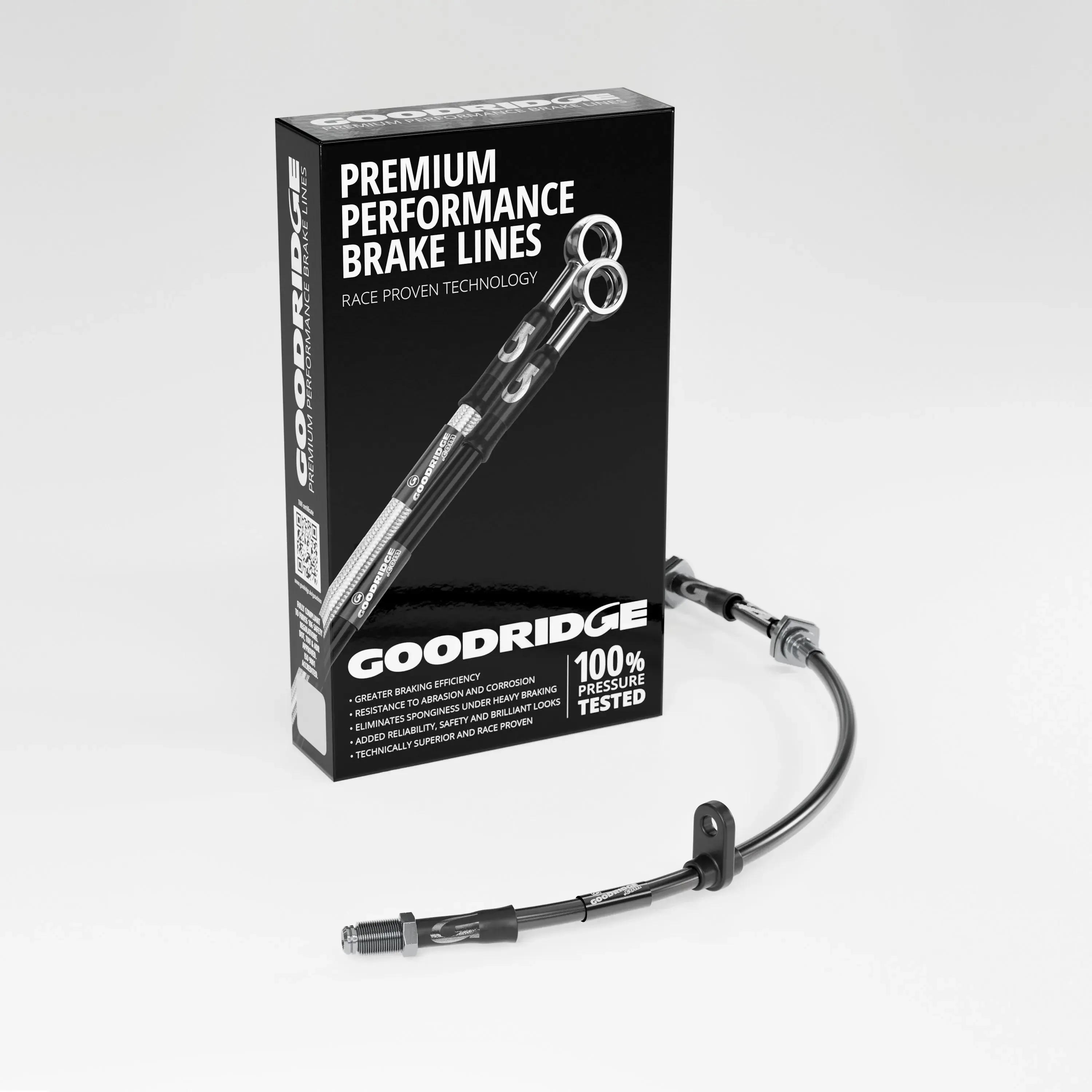HIGH PERFORMANCE BRAIDED STAINLESS STEEL CLUTCH HOSE KIT FOR JAGUAR MK2