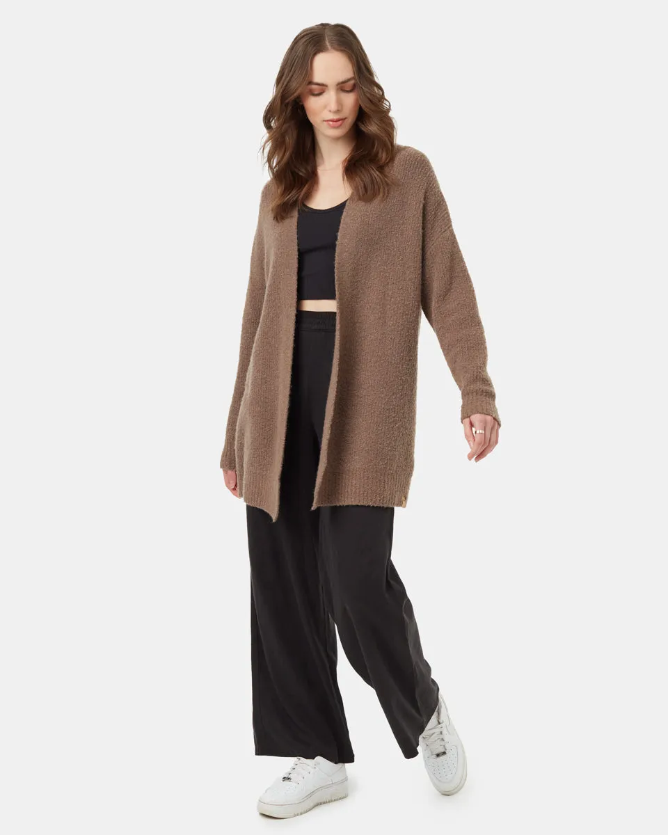 Highline Fuzzy Open Cardigan