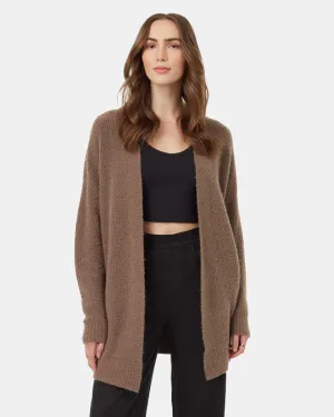 Highline Fuzzy Open Cardigan