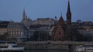 Historic Budapest from the Danube River