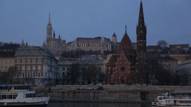 Historic Budapest from the Danube River