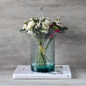 Home Artisan Peyton Glass Bag Vase - Tall