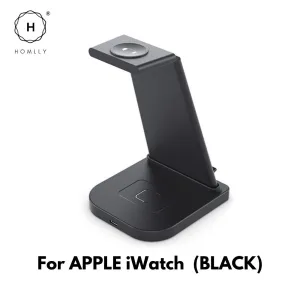 Homlly Detachable 3 in 1 Wireless Charging Station  Dock for Apple Samsung Watch Qi enabled Smartphone
