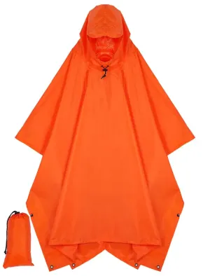 Hooded Hiking Raincoat