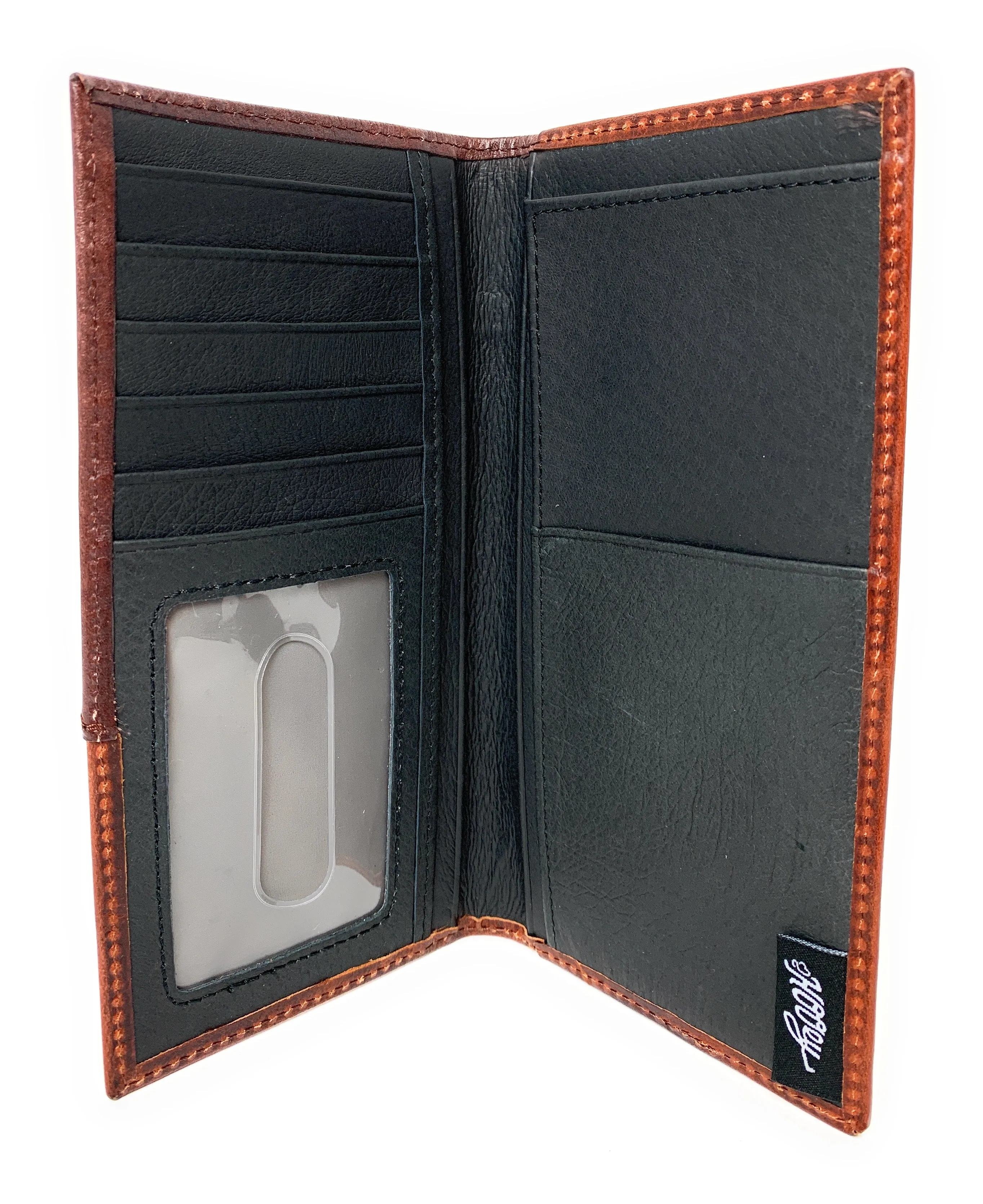 Hooey Roughy Rodeo Wallet Blue & Orange Logo - 1871137W2