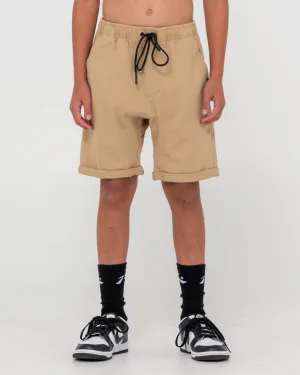 Hooked On Elastic Waist Short Boys