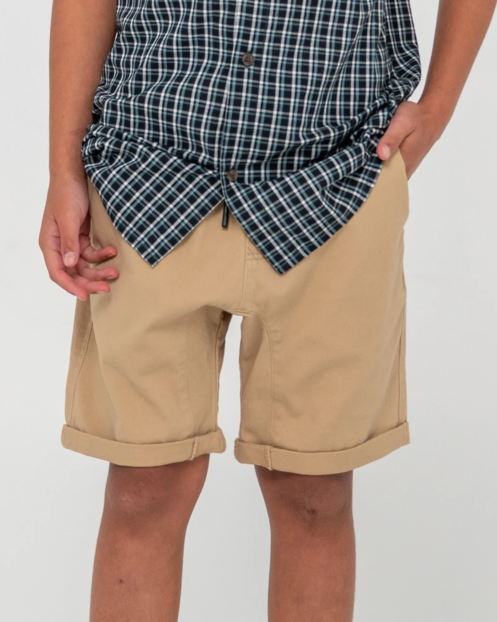 Hooked On Elastic Waist Short Boys