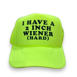 I HAVE A 2 INCH Hat Custom Printed