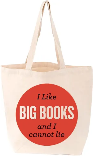 I Like Big Books Tote Bag