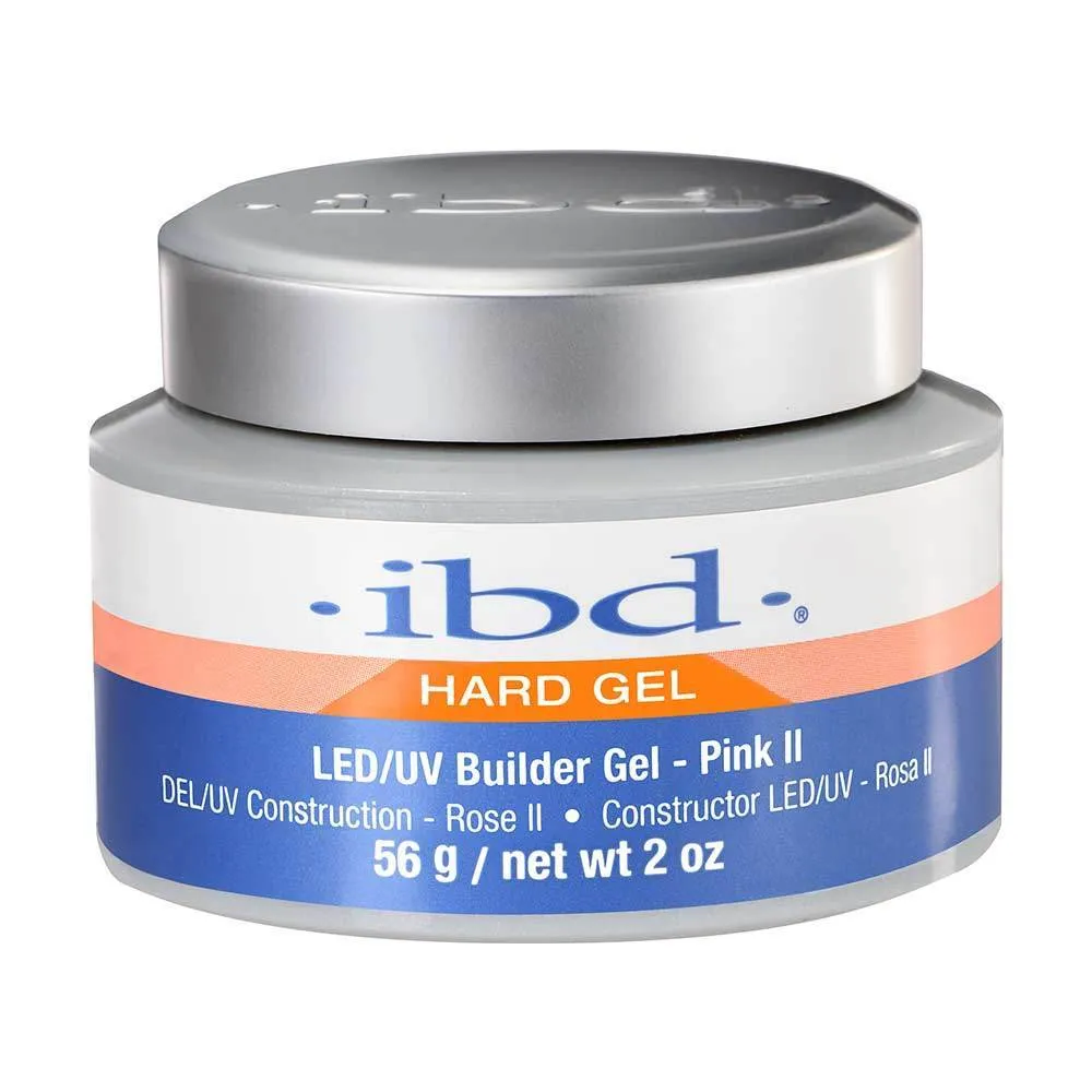 IBD Hard Gel - LED/UV Builder Gel - Pink II