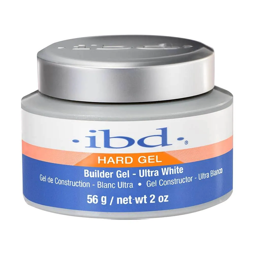 IBD Hard Gel - UV Builder Gel - Ultra White