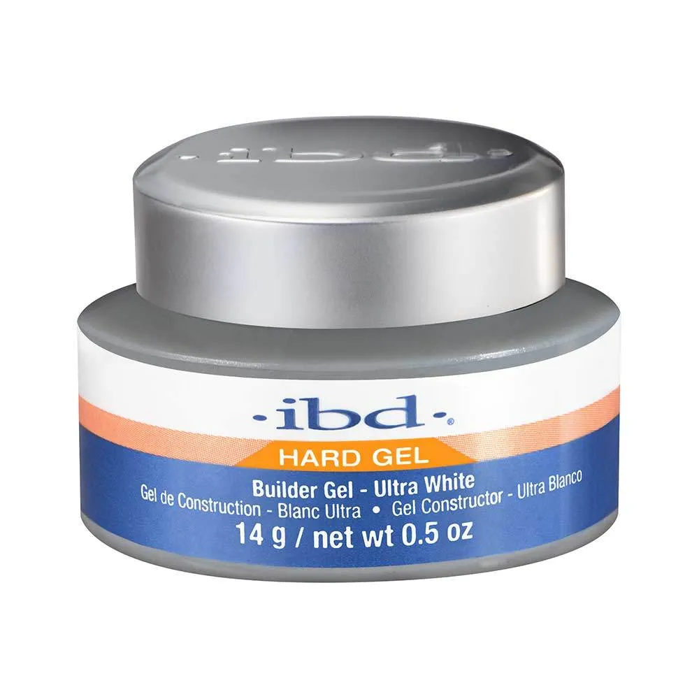 IBD Hard Gel - UV Builder Gel - Ultra White