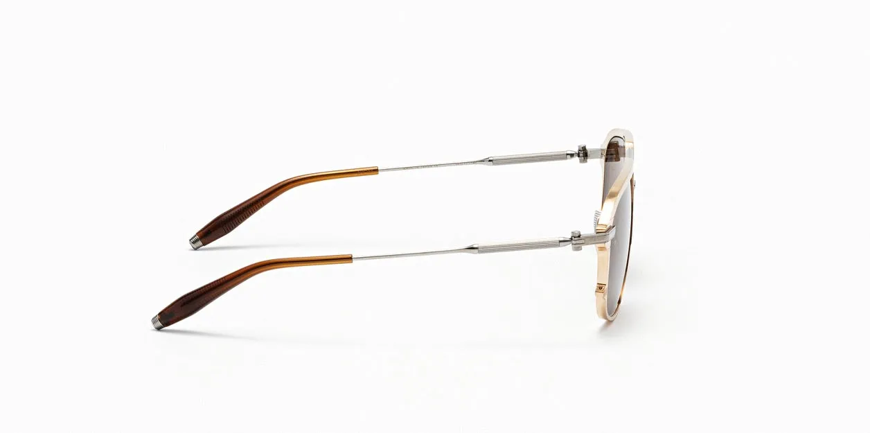 ICARUS SUN-Brushed White Gold / Black Palladium