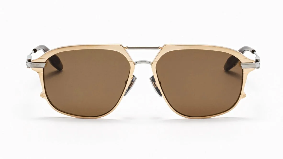 ICARUS SUN-Brushed White Gold / Black Palladium