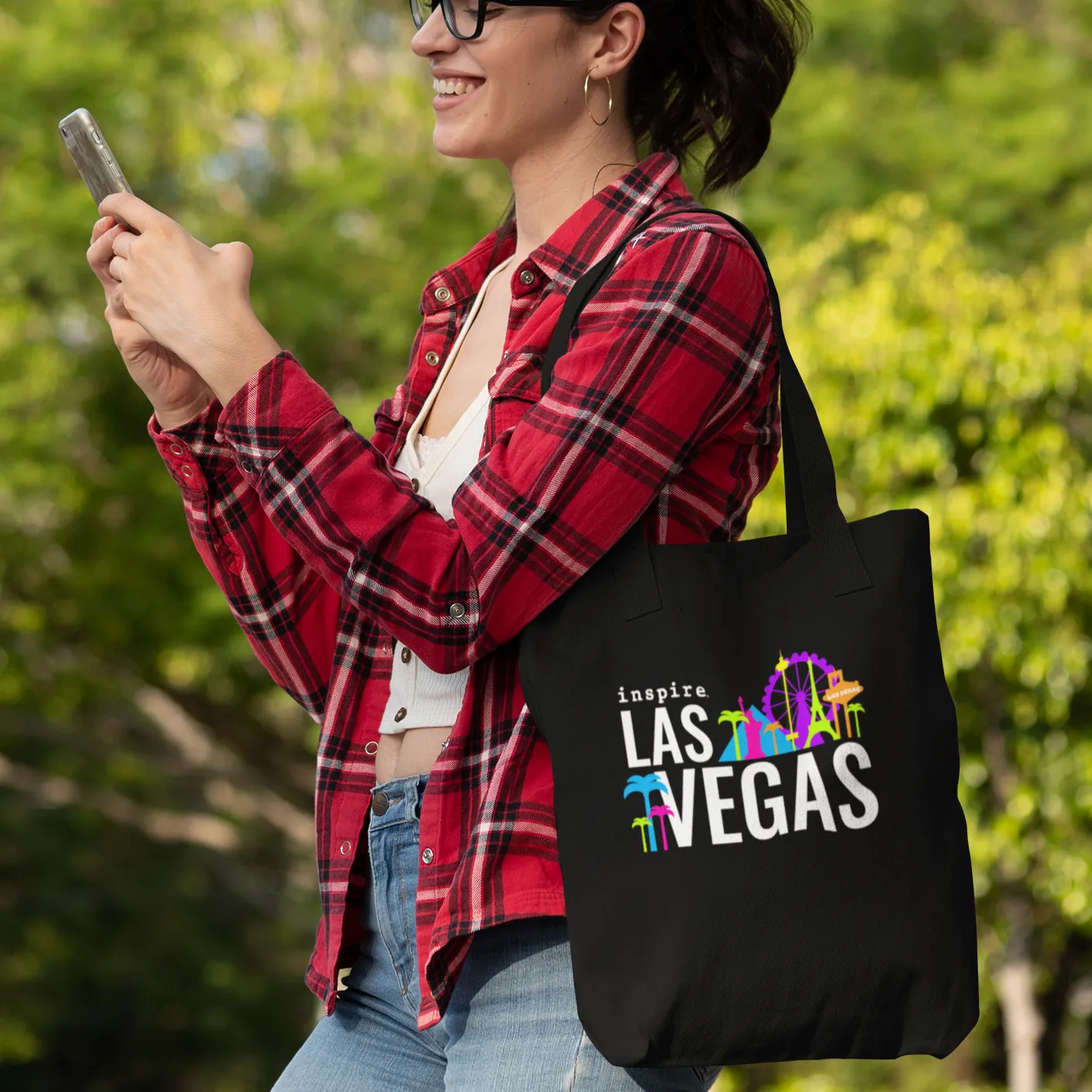 inspire Las Vegas Eco Tote Bag