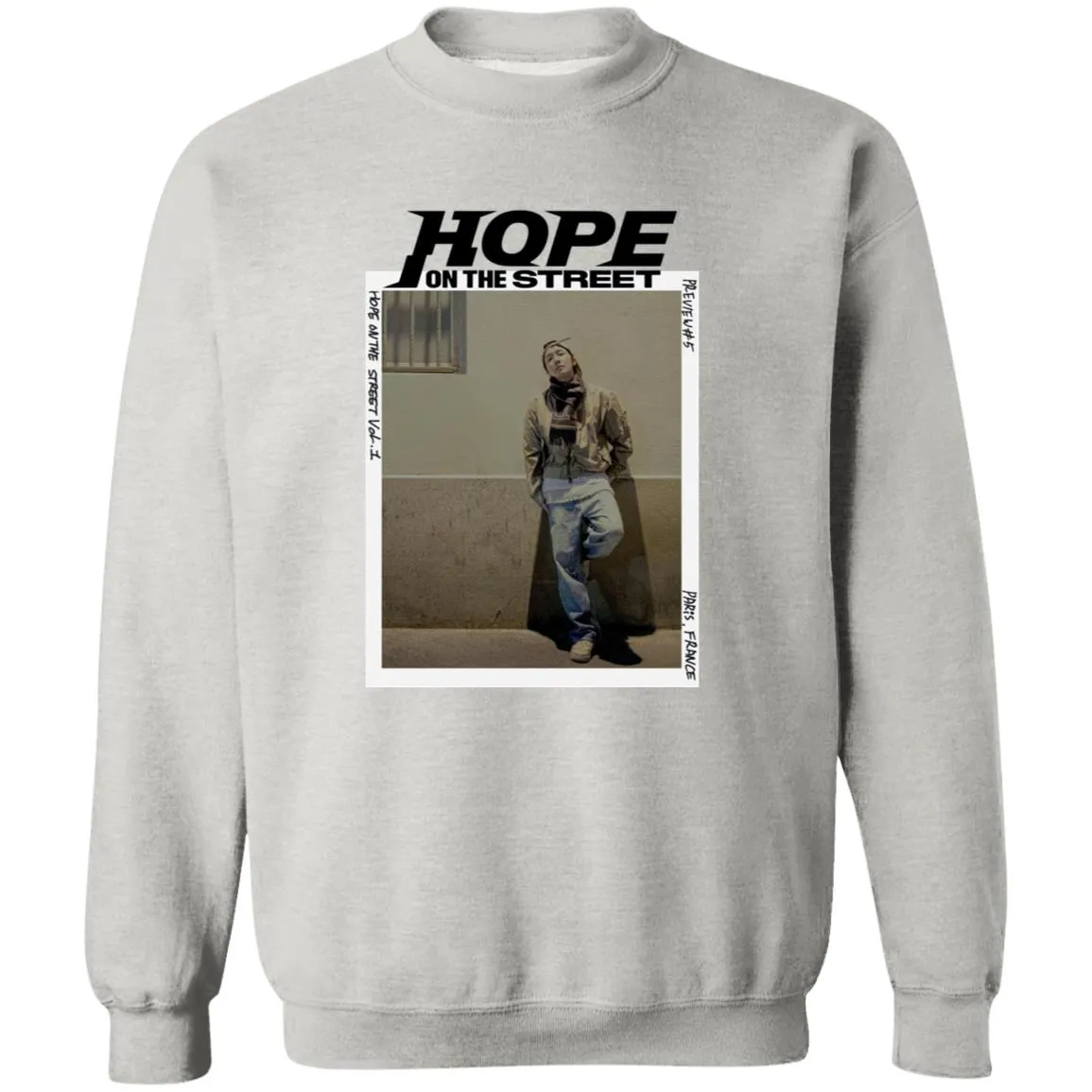 J-Hope Hope on the Street Crewneck Sweatshirt
