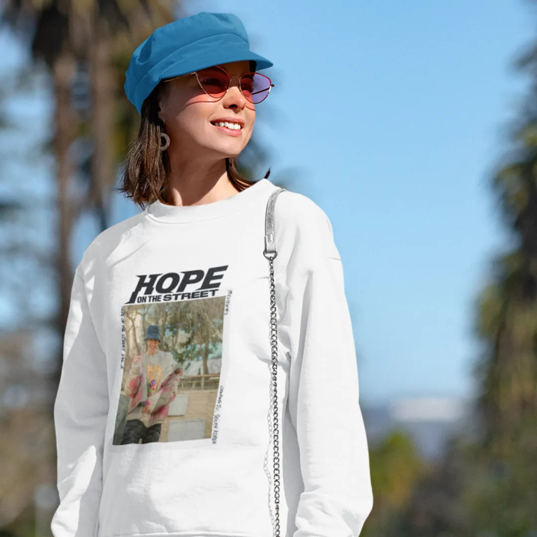 J-Hope Hope on the Street Crewneck Sweatshirt