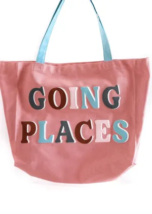 JadelynnBrooke: Tote Bag (Pink) - Going Places