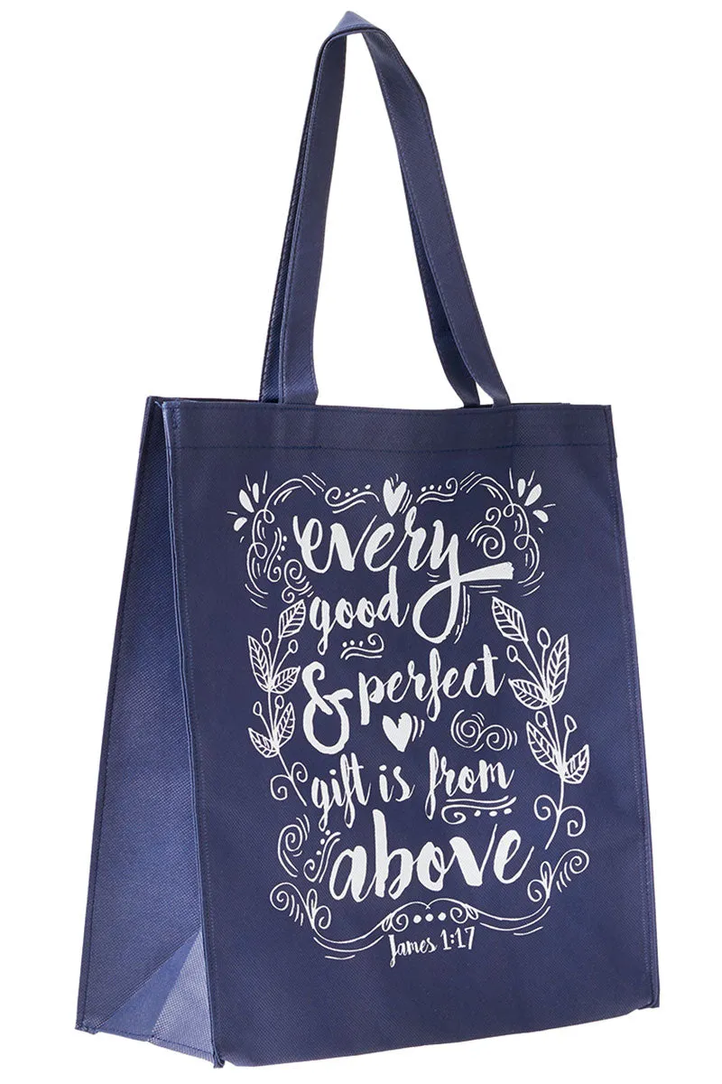 James 1:17 'Every Good & Perfect Gift' Tote Bag