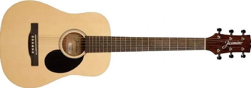 Jasmine Mini Dreadnought Acoustic Guitar with Gig Bag (JM10-NAT) - Natural