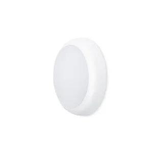JCC JC070253 RadiaLED Rapid Pro Slim 8/12W IP65 3000/4000/5700K 250­Ø Ph/Cell Emergency WH rim